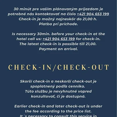 ホテル Garni S.o.g.* * * Trenčín